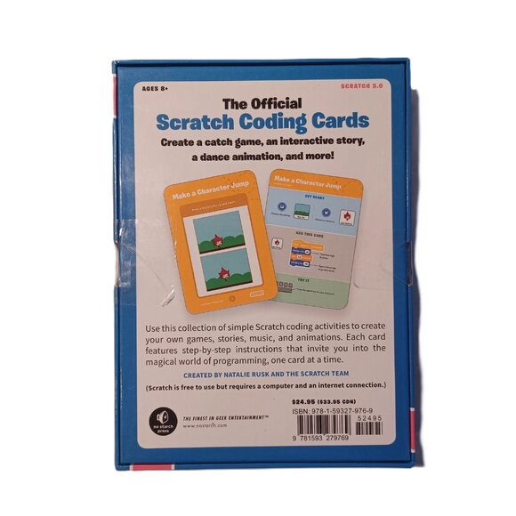 Scratch 3. 0 Coding Cards Creative Activities for Kids Computer Programming - Picture 2 of 2